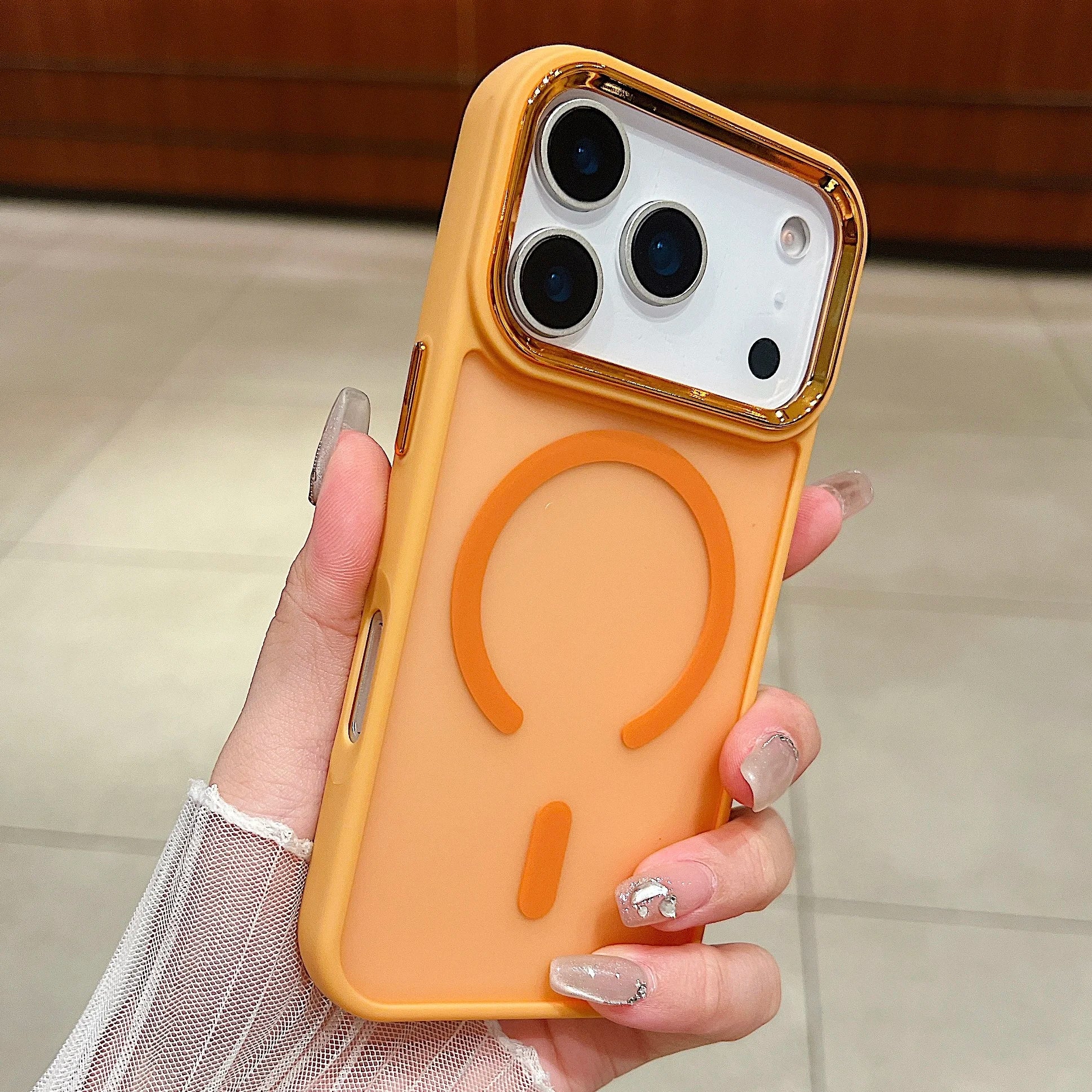 Matte Translucent Magnetic Frosted Phone Case