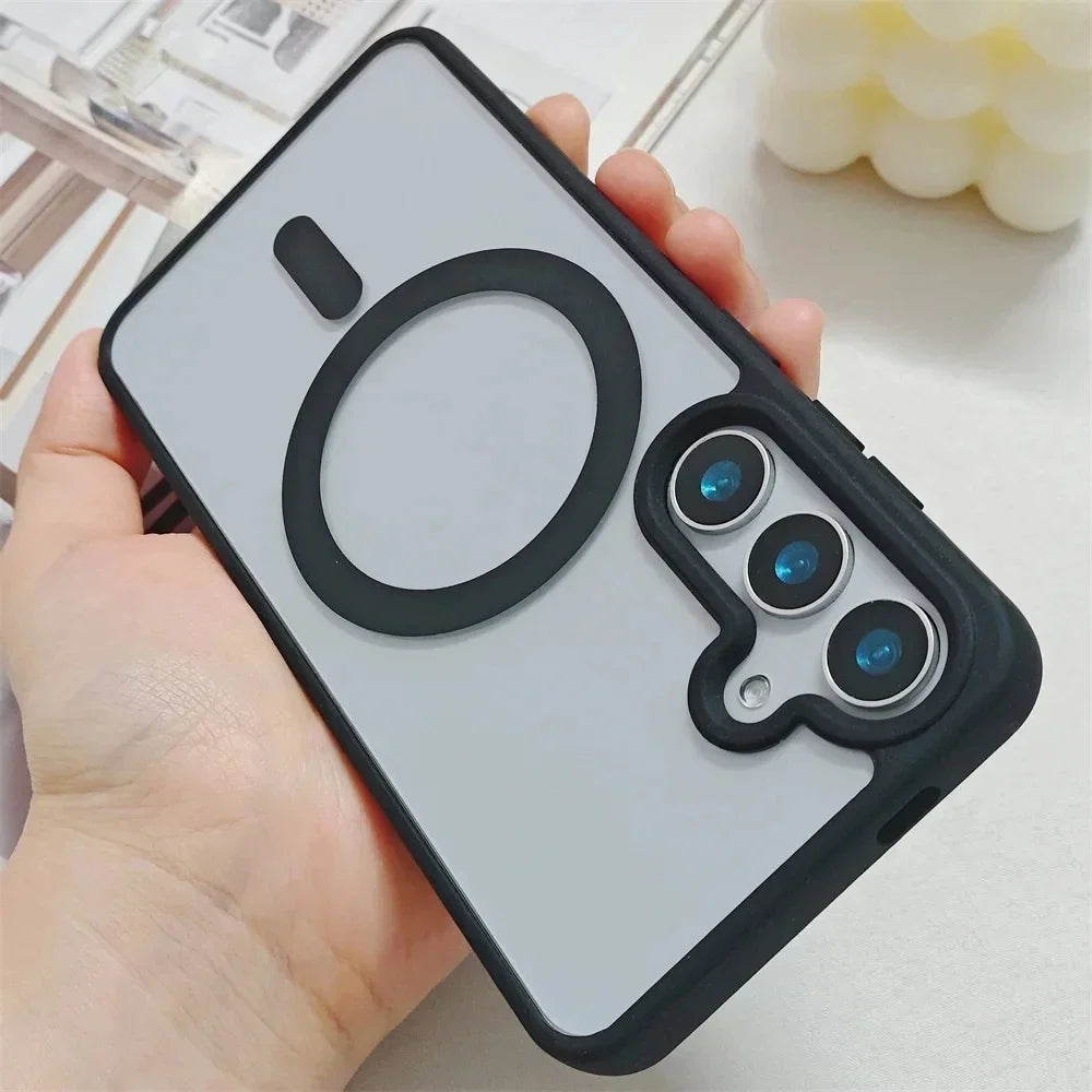Frosted MagSafe Case for Samsung