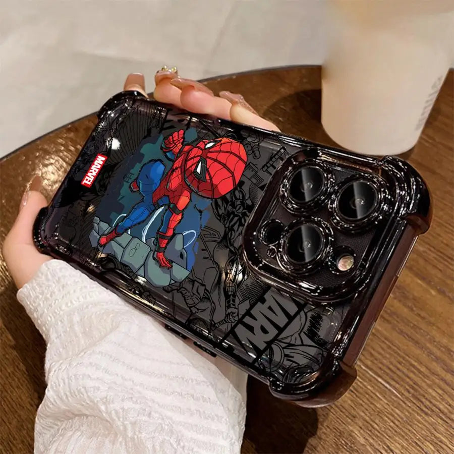 Spider-Man & Captain America Phone Case