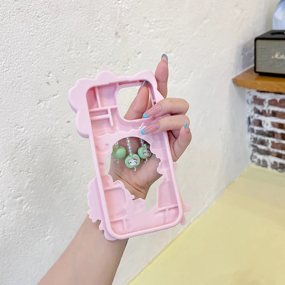 3D Hello Kitty Silicone Phone Case