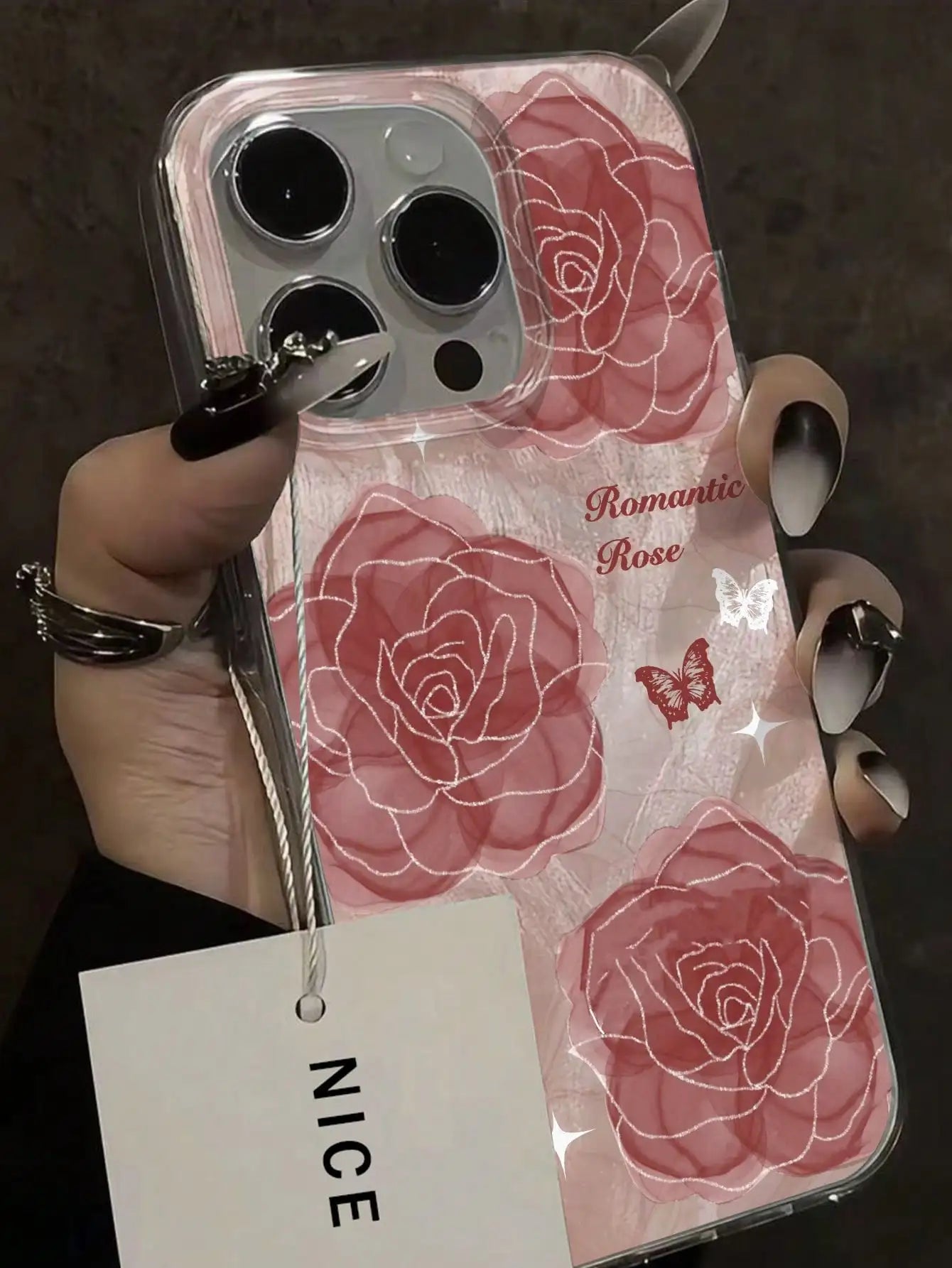 Rose Floral Phone Case for iPhone