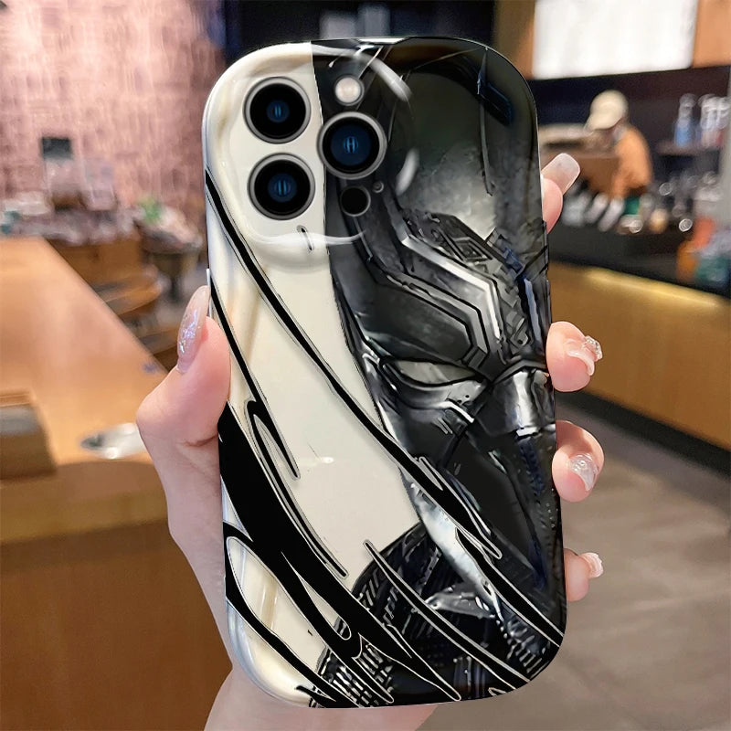 Iron Man & Black Panther Phone Case