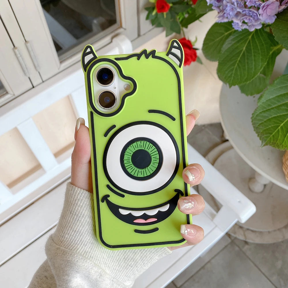 Monsters 3D Silicone Phone Case