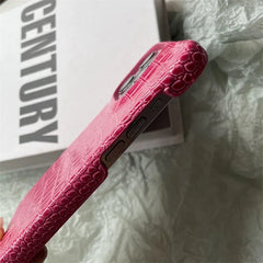 Crocodile Pattern Leather Phone Case