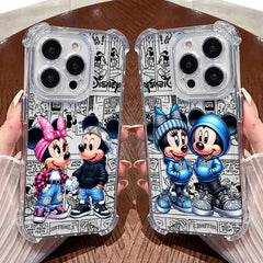 Mickey & Minnie Clear Phone Case