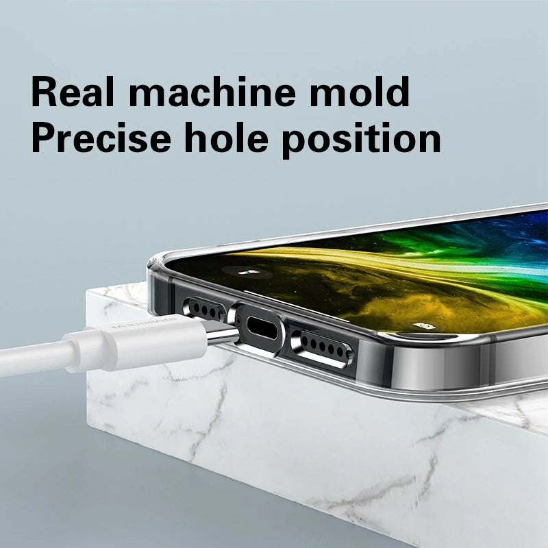 Clear Shockproof Case For iPhone