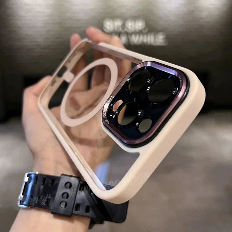 Clear Magnetic Case for iPhone