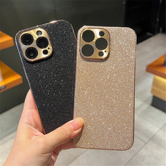 Golden Sparkle iPhone Case