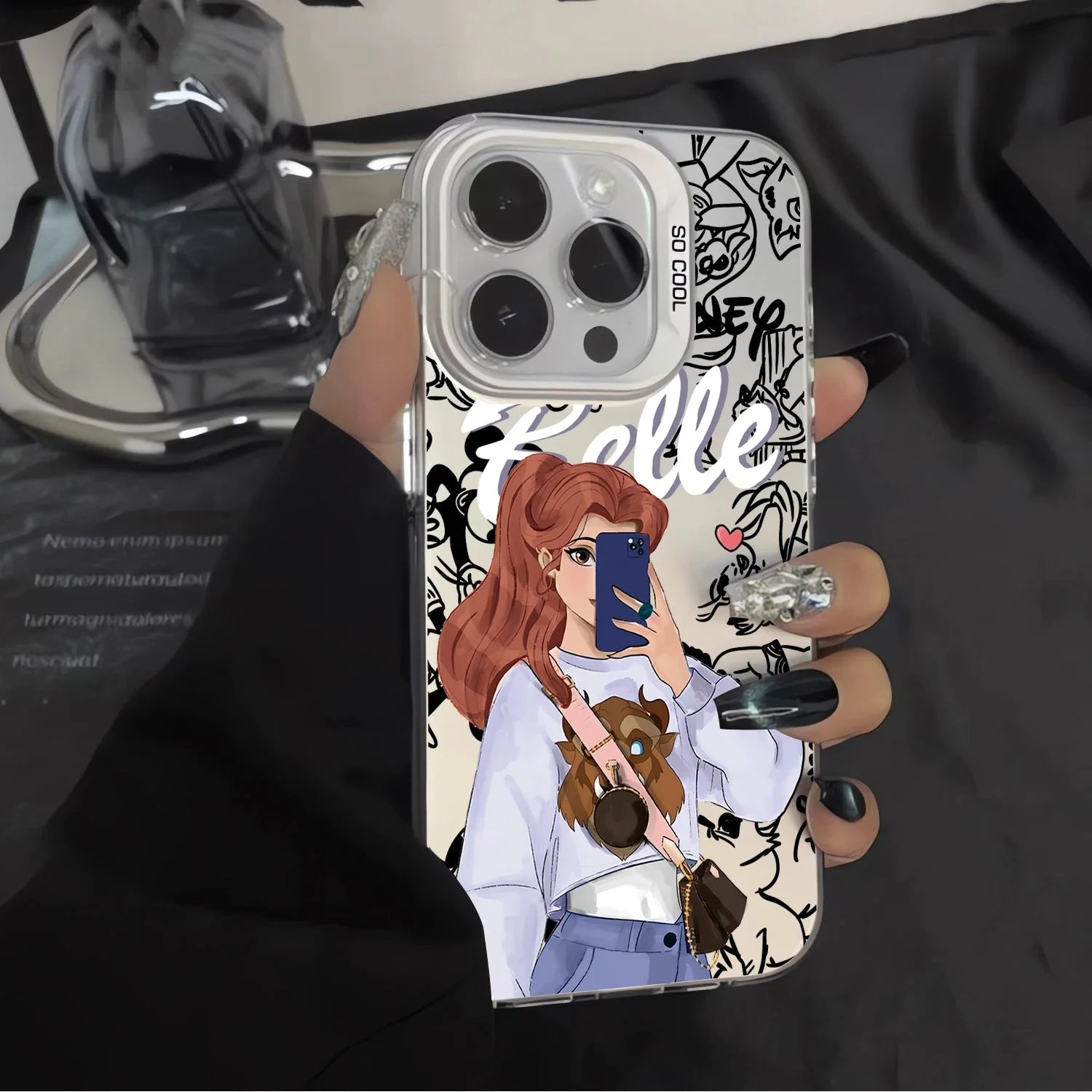 Princess Ariel & Belle iPhone Case