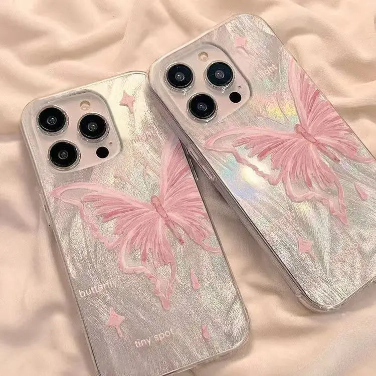 Butterfly Pattern Phone Case for iPhone