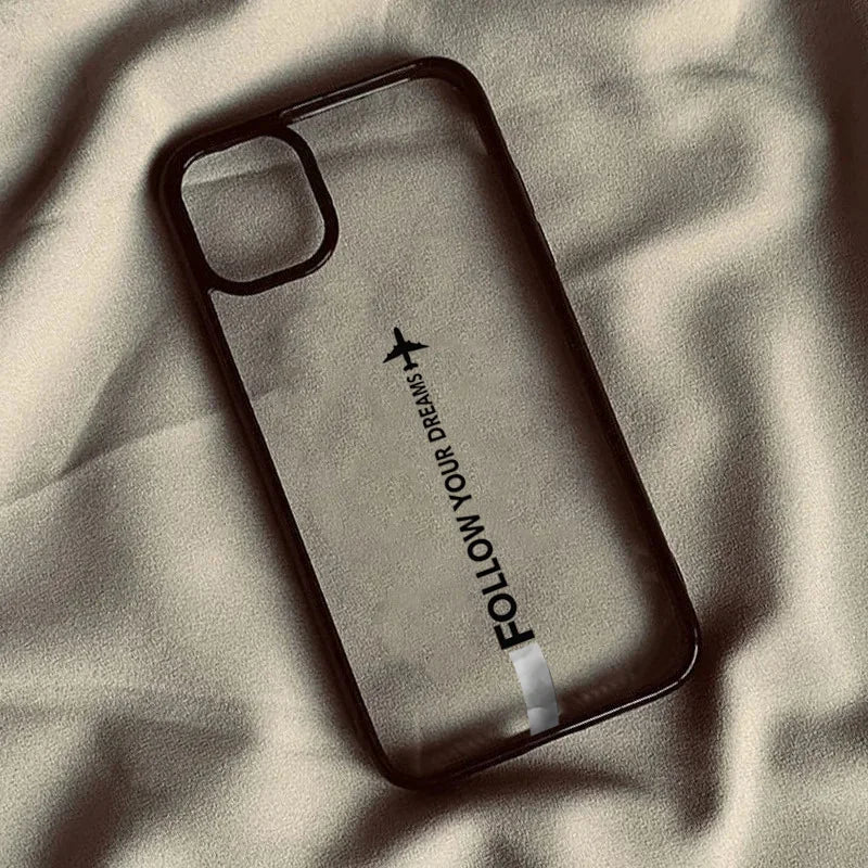 Airplane Route iPhone Case