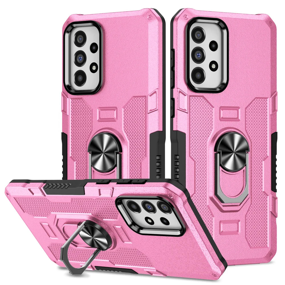 Shockproof Armor Ring Stand Case for Samsung Galaxy