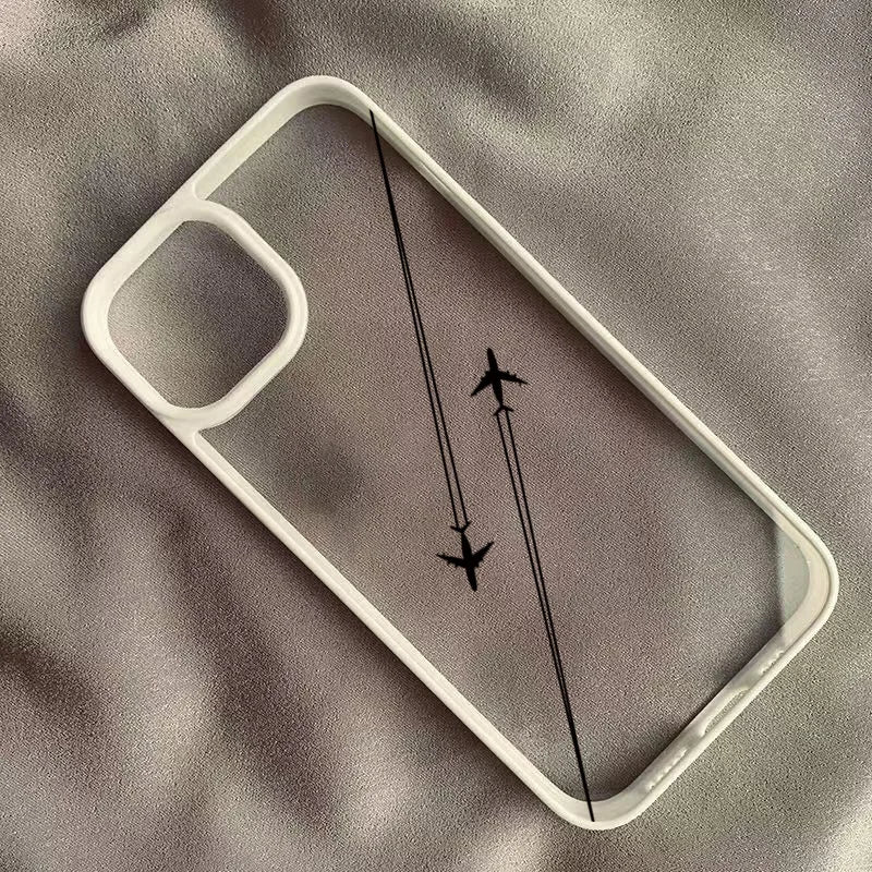 Airplane Route iPhone Case