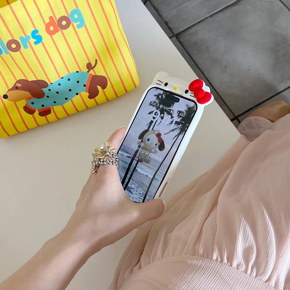 Hello Kitty 3D Silicone Phone Case