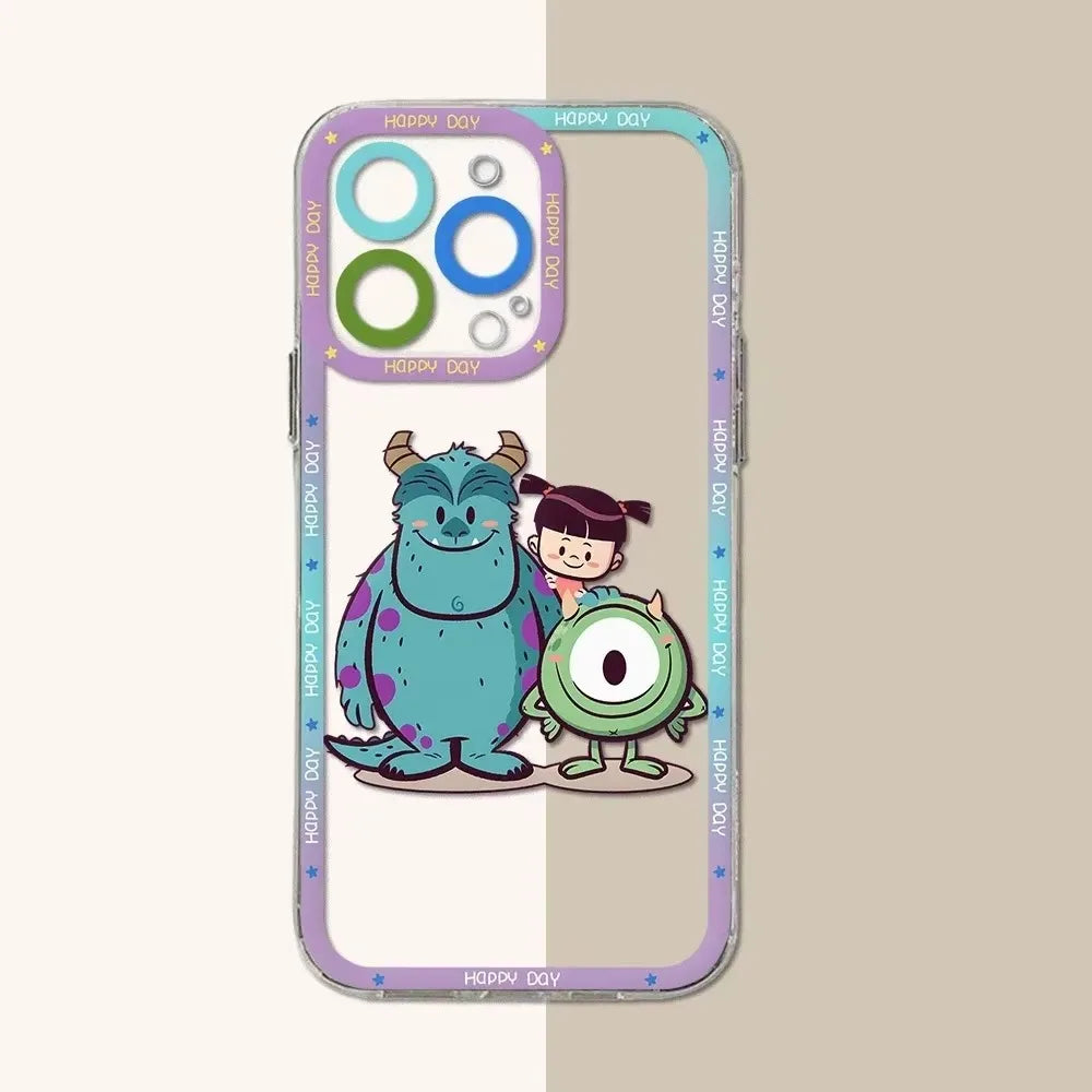 Monsters University Clear Phone Case