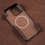 Vintage Leather MagSafe Case for iPhone