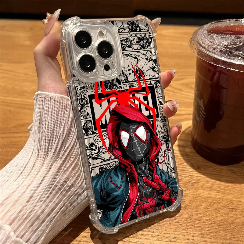 Spider-Man Clear iPhone Case