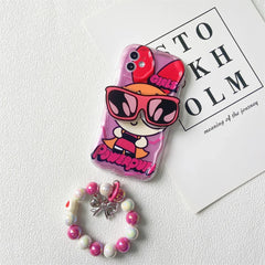 Powerpuff Girls Case with Sunglasses Holder for iPhone