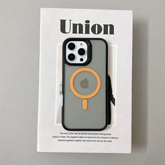 Magnetic Matte Armor Case for iPhone