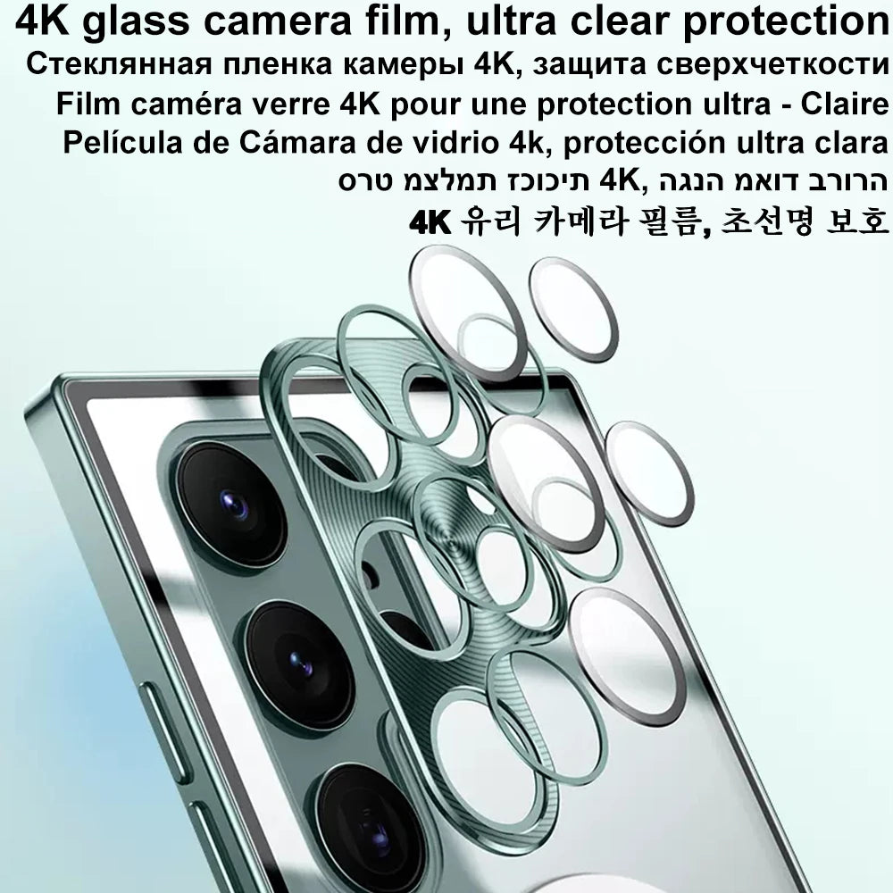 Magnetic Plating Magsafe Case for Samsung Galaxy