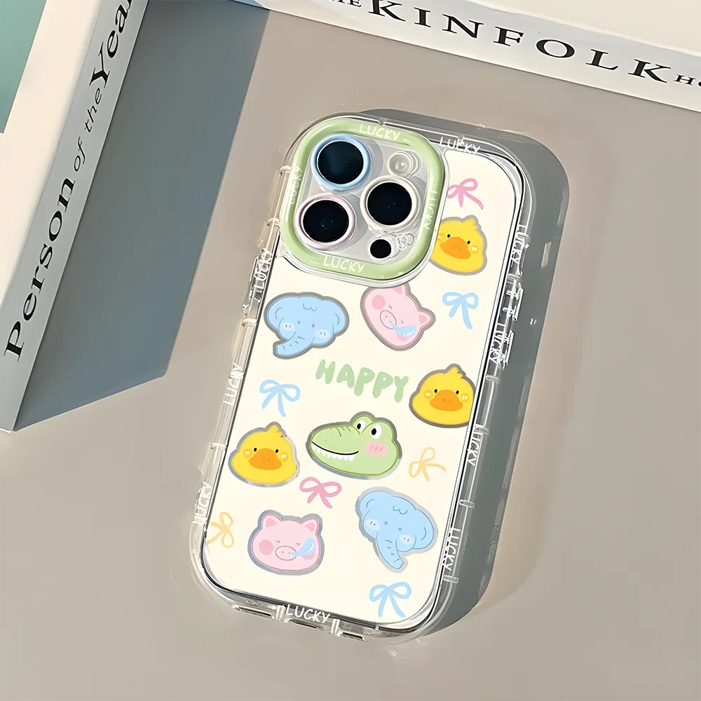 Cute Cat Silicone Case for iPhone