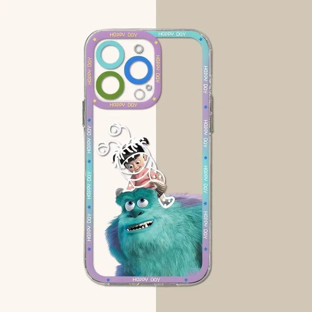 Monsters University Clear Phone Case