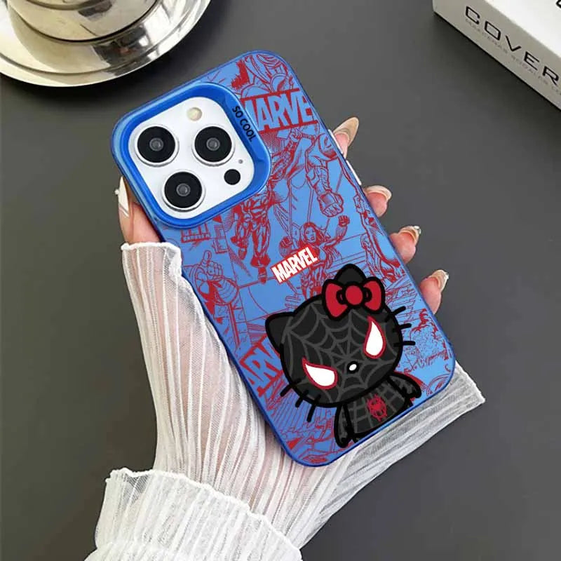 Spider-Man & Hello Kitty Phone Case