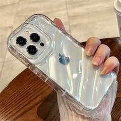 Thick Transparent Bumper Case for iPhone