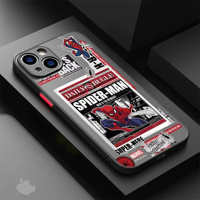 Spider-Man Graphic Clear iPhone Case