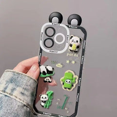 Panda Frog Lotso Silicone Case for iPhone