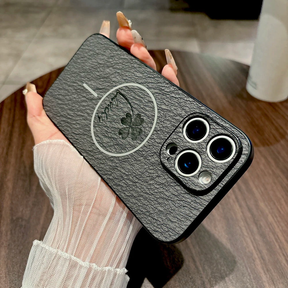 PU Leather Retra Phone Case for iPhone