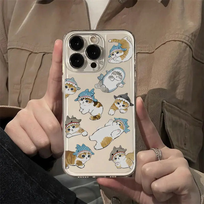 Cute Mofusand Cat Phone Case