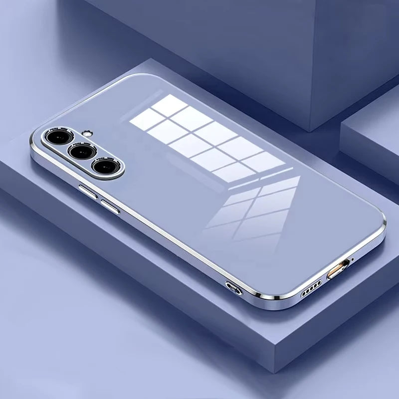 Luxury Plating Silicone Case for Samsung Galaxy