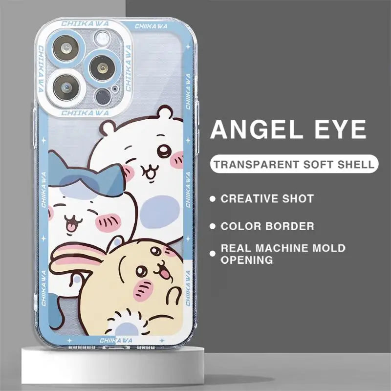 Chiikawa Clear iPhone Case