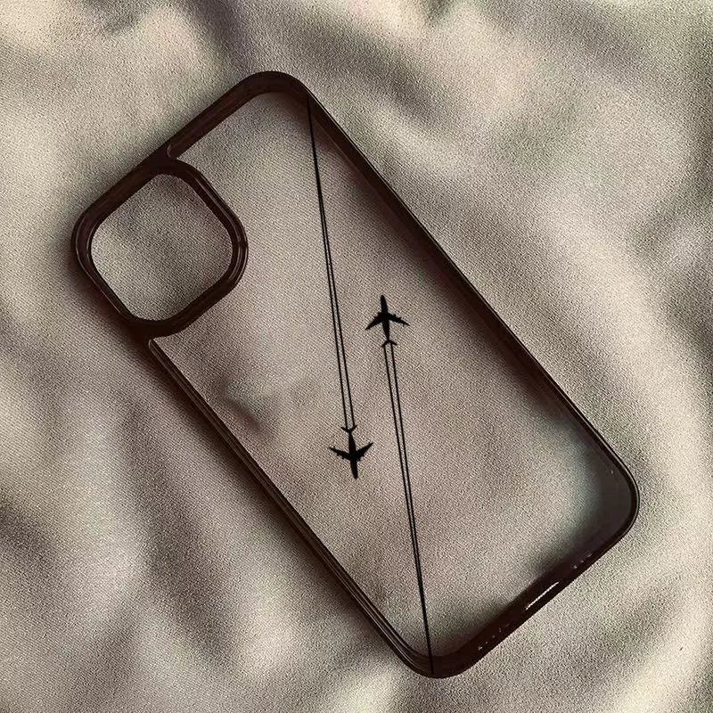 Airplane Route iPhone Case
