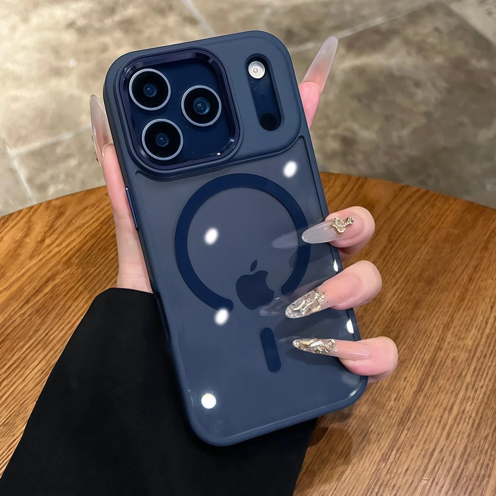 Transparent MagSafe Case with Camera Protection