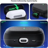 TPU Leather Design AirPods Case with Lanyard