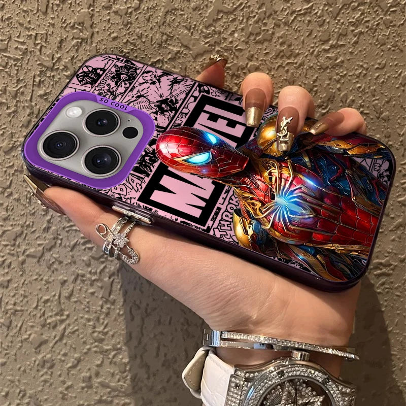 Marvel Hero Frosted iPhone Case