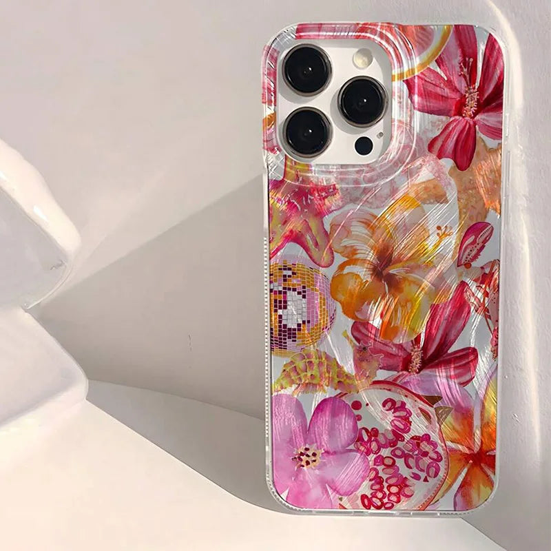 Pink Heart Jellyfish Phone Case