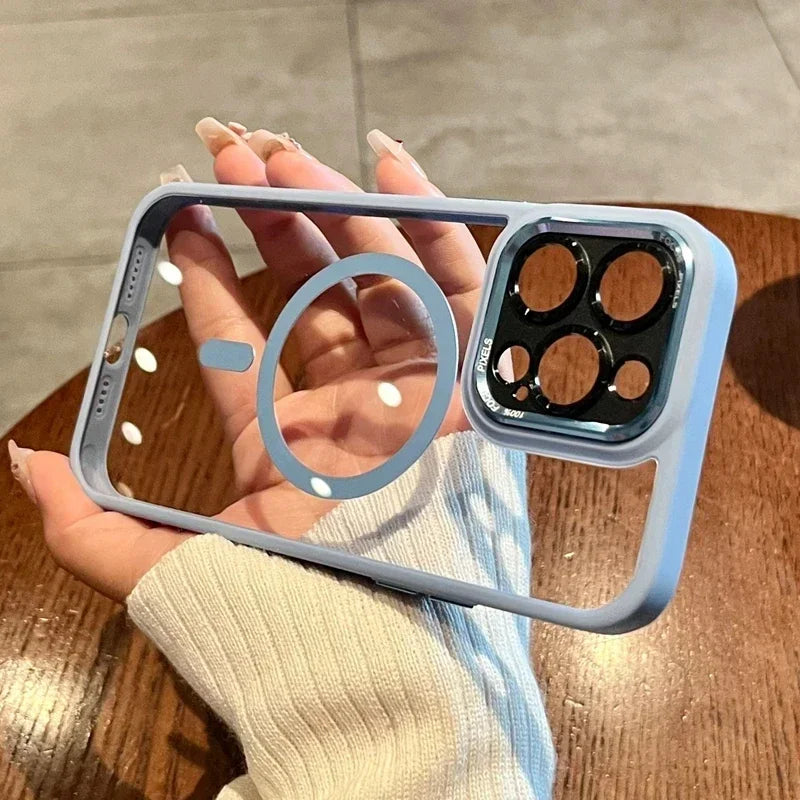 Clear Magnetic Case for iPhone