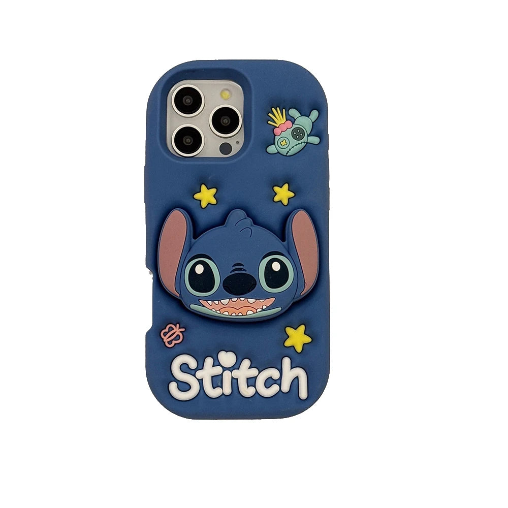 3D Stitch Grip Silicone Phone Case