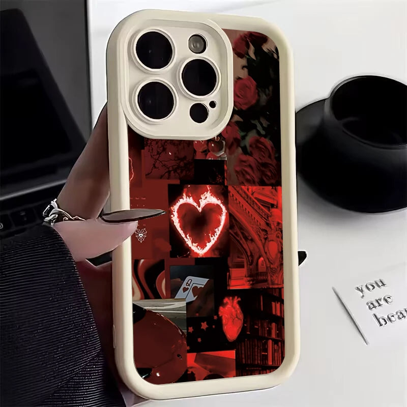 Red Scenery Phone Case for iPhone