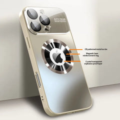 Titanium Matte Magnetic Case for iPhone