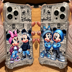 Mickey & Minnie Clear Phone Case