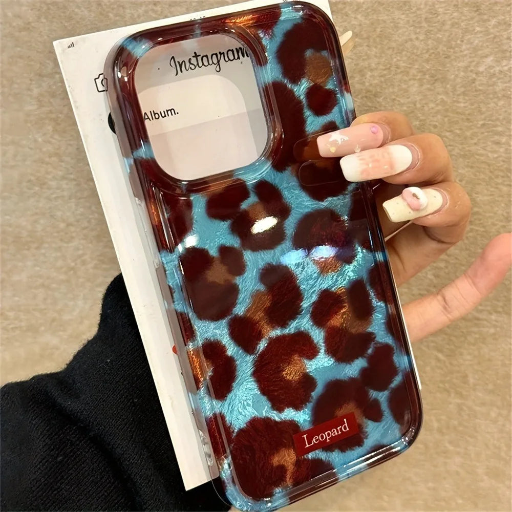 Leopard Print Soft Phone Case