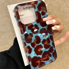 Leopard Print Soft Phone Case