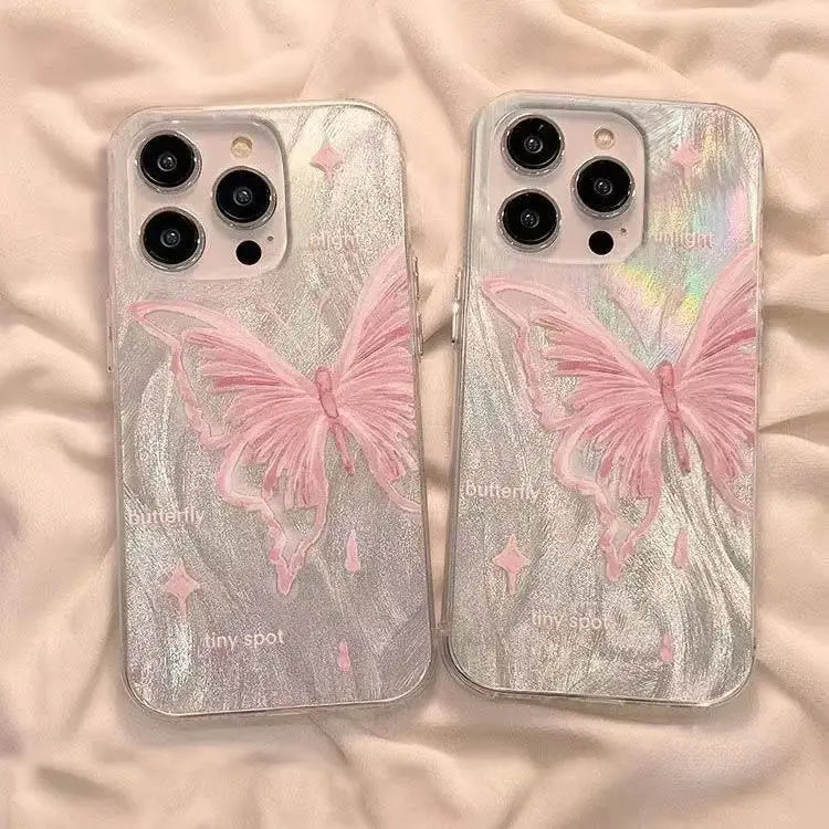 Butterfly Pattern Phone Case for iPhone