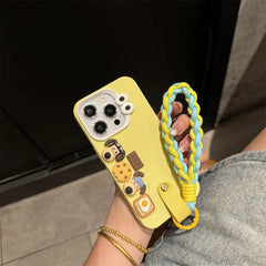 3D Sausage Dog Case with Strap for iPhone