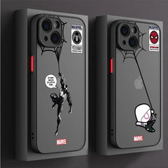 Marvel Spider-Man & Venom Matte Case for iPhone