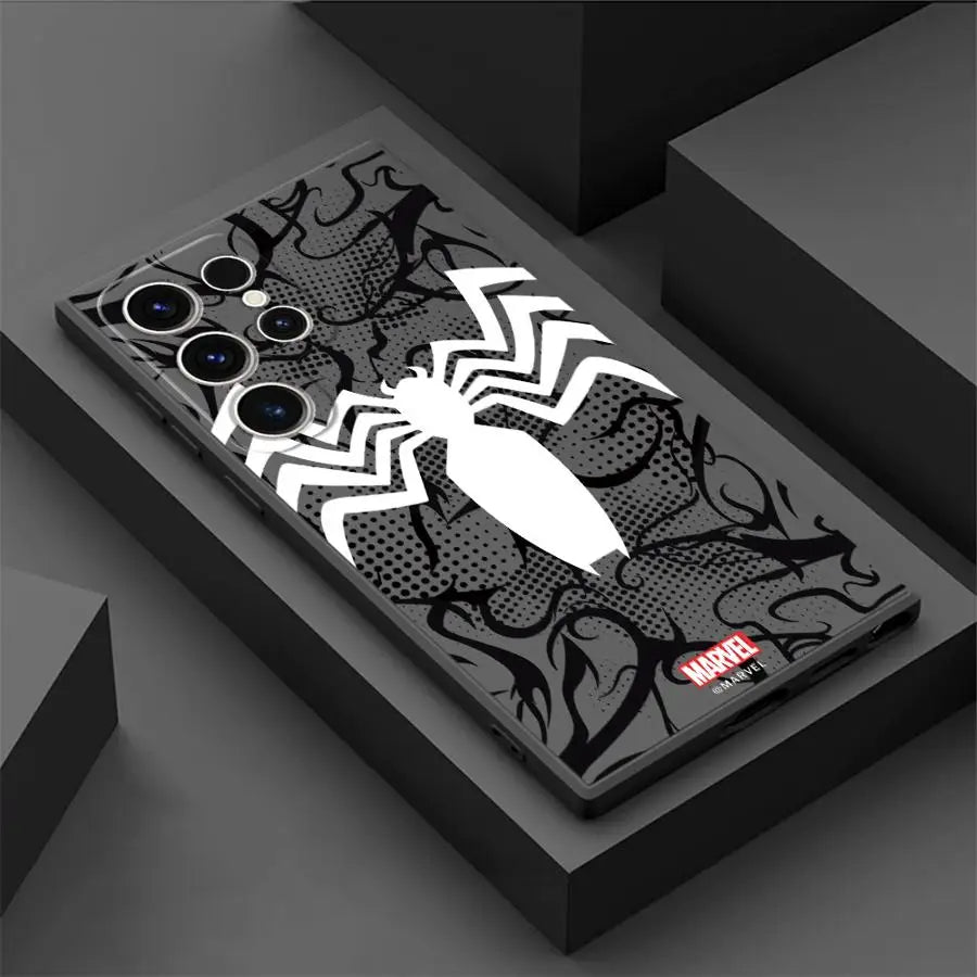 Marvel Spider Man Phone Case for Samsung Galaxy S25 S24 Ultra S20 FE S22 S21 Plus S23 Cover